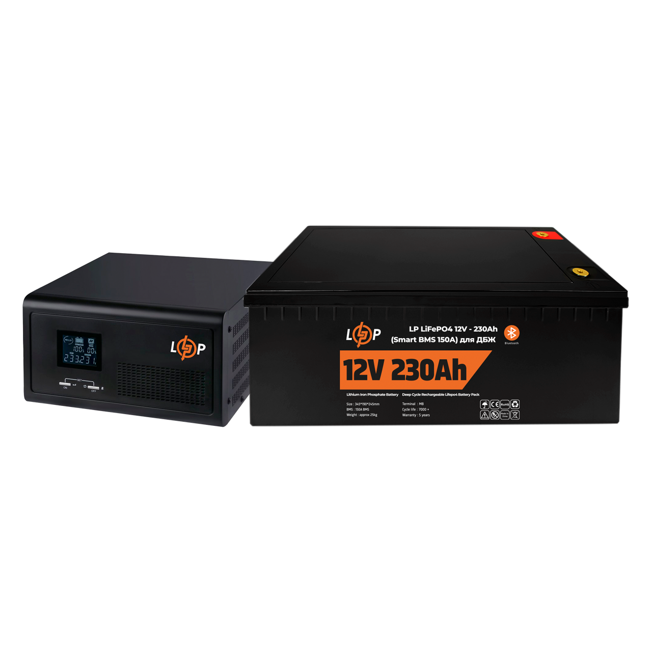 Комплект резервного питания LP (LogicPower) ИБП + литиевая (LiFePO4) батарея (UPS 1500VA + АКБ LiFePO4 2944W)