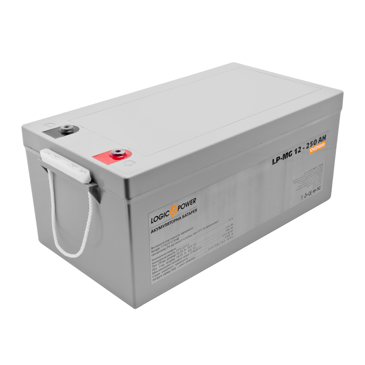 Аккумулятор мультигелевый LP-MG 12V - 250 Ah Silver