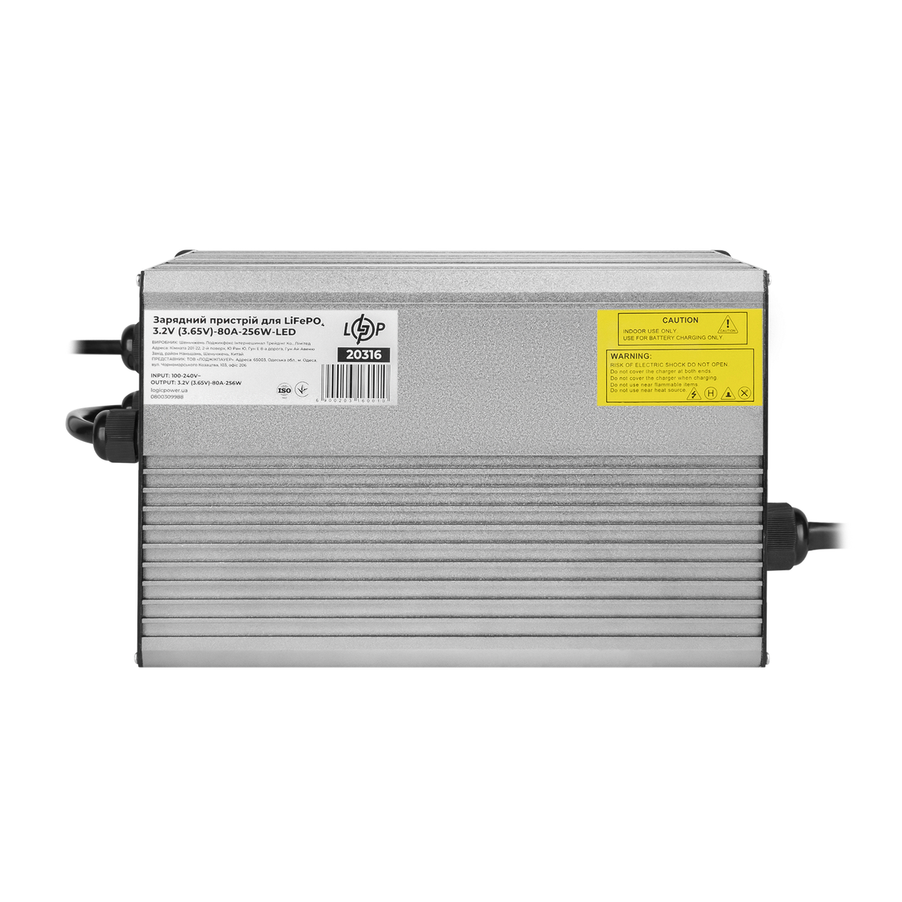 Зарядное устройство для аккумуляторов LiFePO4 3.2V (3.65V)-80A-256W-LED