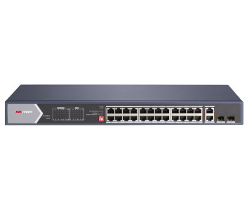 DS-3E0528HP-E 24-портовый некерований Hi-PoE