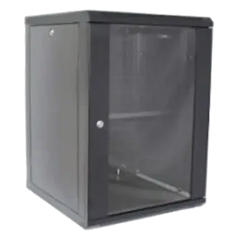 Hypernet WMNC66-15U-FLAT-BLACK Шафа коммутаційна настінна