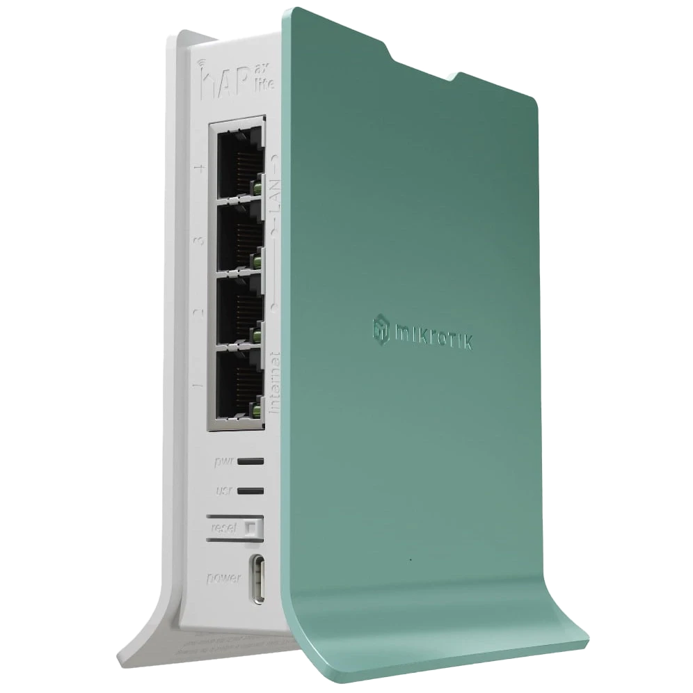 MikroTik hAP ax lite (L41G-2axD) Бездротовий маршрутизатор Wi-Fi 6