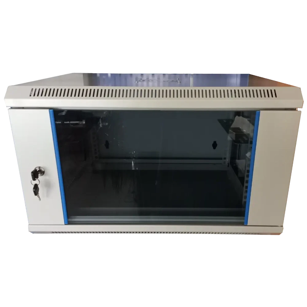Hypernet WMNC-18U-FLAT-AC Шафа коммутаційна настінна 18U 600x450 розбірна