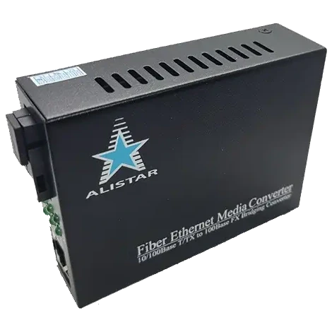 ALISTAR X3S 100M 10/100BASE-T RJ-45 - 100BASE-FX 1SM WDM SC 20KM TX1310/RX1550nm Медіаконвертор