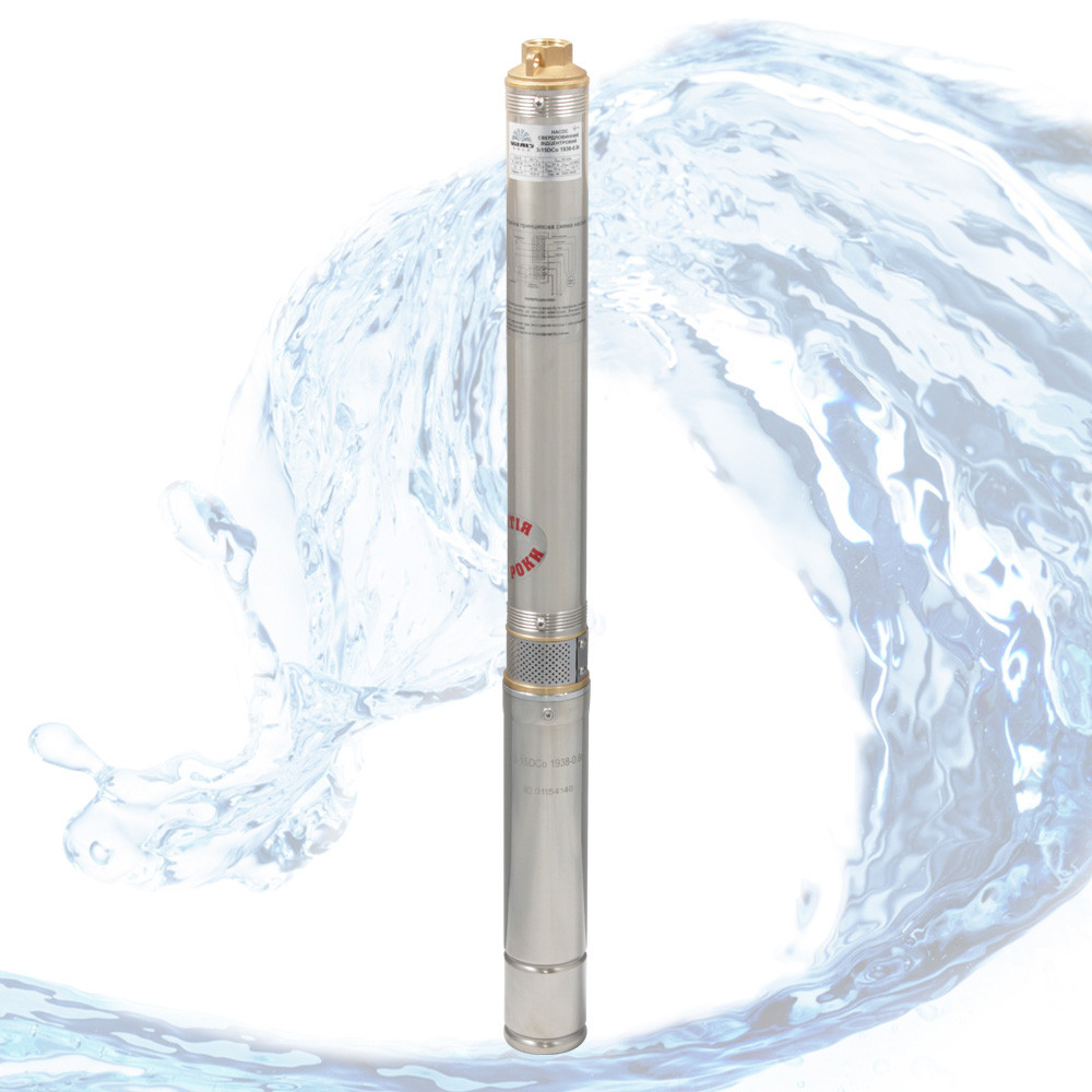 Насос занурювальний центробіжний для свердловин Vitals aqua 3-15DCo 1938-0.8 r