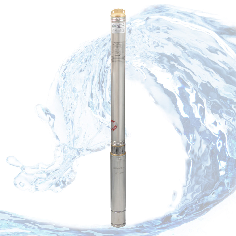Насос занурювальний центробіжний для свердловин Vitals aqua 3-20DCo 1647-1.0 r (Безкоштовна доставка)