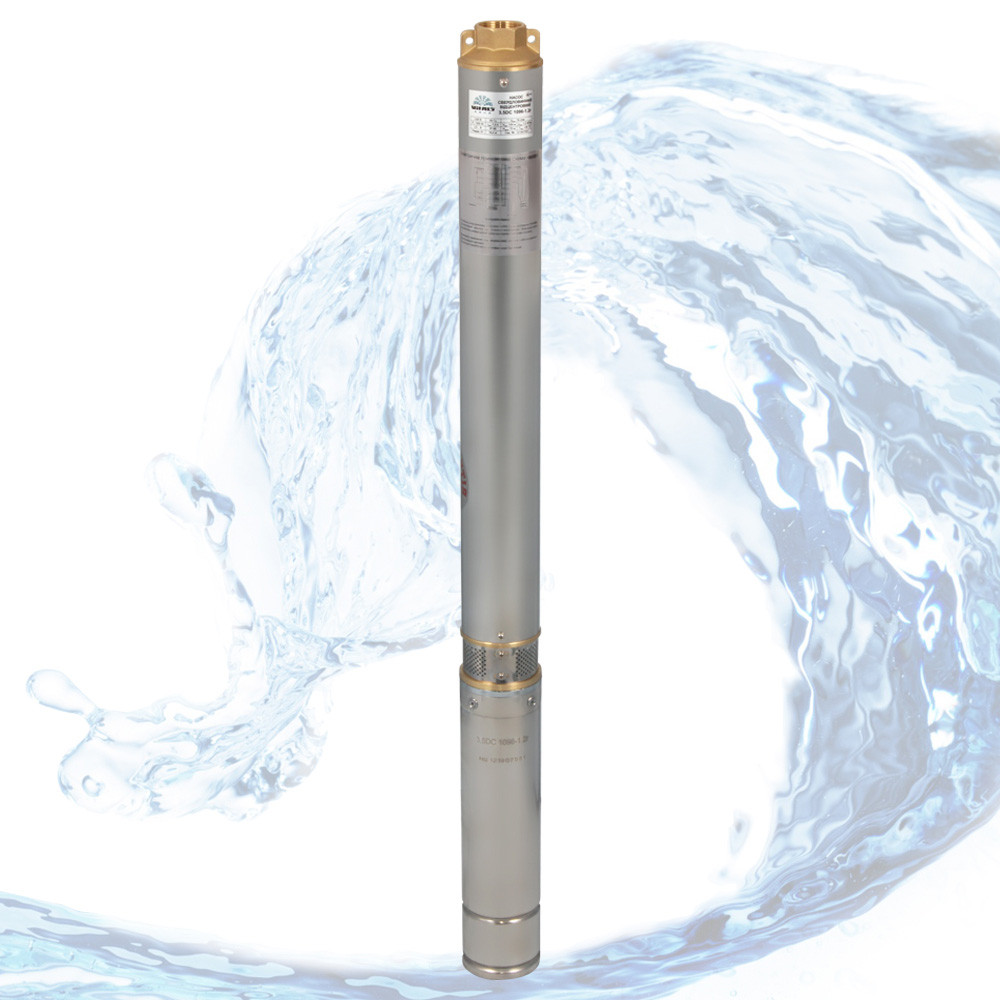 Насос занурювальний центробіжний для свердловин Vitals aqua 3.5 DC 1096-1.2 r (Безкоштовна доставка)