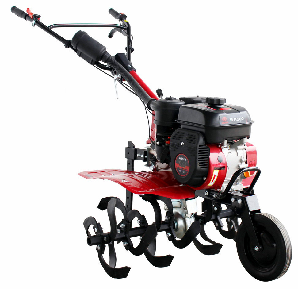 Мотоблок WEIMA WM500 NEW (7 к.с., бензин, ручний стартер, колеса 6