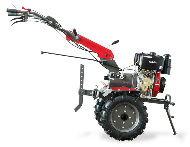 Мотоблок WEIMA Deluxe WM1100A KM (дизель 6 к.с., ручний старт)