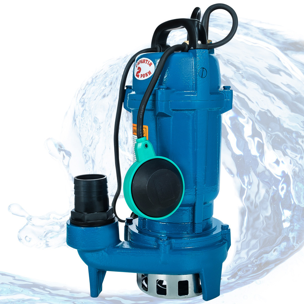 Насос занурювальний дренажно-фекальний Vitals aqua KC 1120f (Безкоштовна доставка)