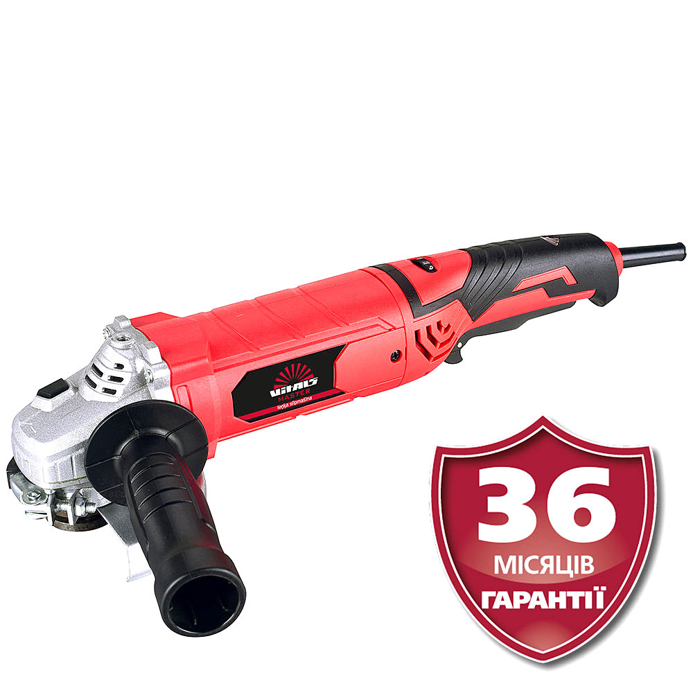 Кутова шліфувальна машина Vitals-Master Ls12120BRvc power+