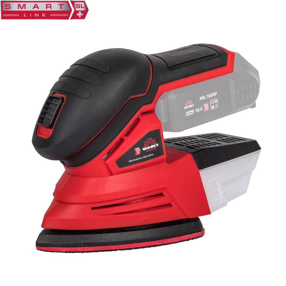 Машина шліфувальна ексцентрикова акумуляторна Vitals Master AEs 18125P SmartLine