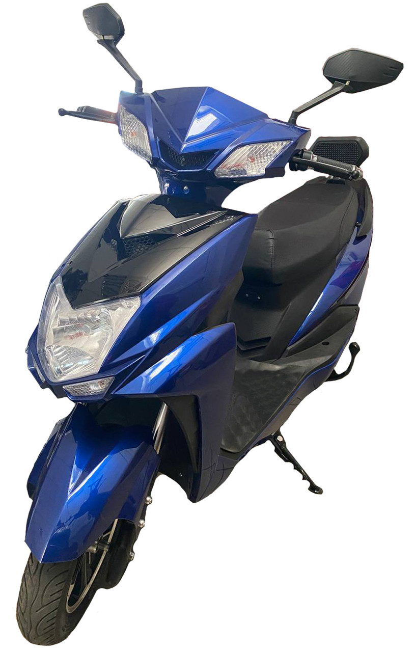 Електроскутер Hanza Power Sport.Blue Спорт (1500 Вт) Безкоштовна доставка !