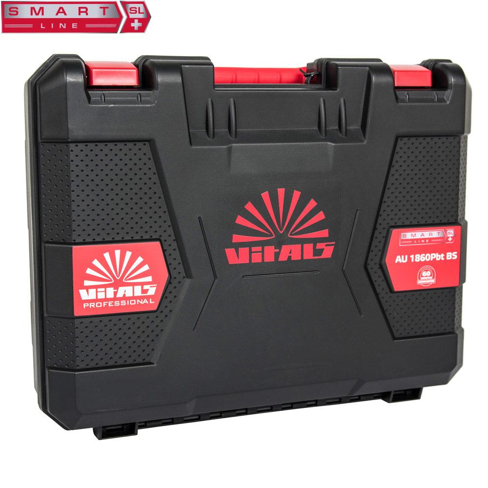Кейс для дрилі-шуруповерта акум Vitals Professional AU 1860Pbt BS SmartLine