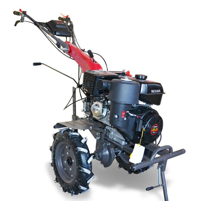 Мотоблок WEIMA DELUXE WM1100FE - 6 КМ (бензин 13 к.с.,ел. старт., КПП 4+2 шв., 4,00-10)