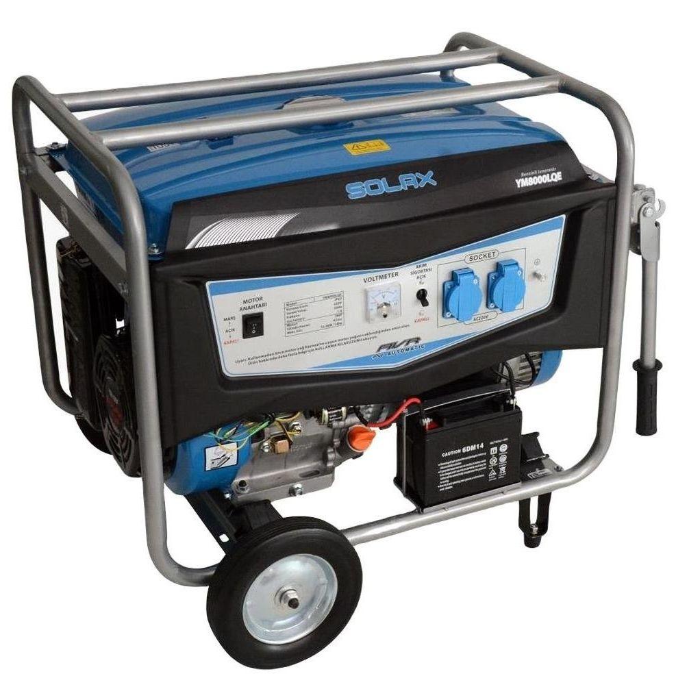 Бензиновый генератор SOLAX YM8000LQE