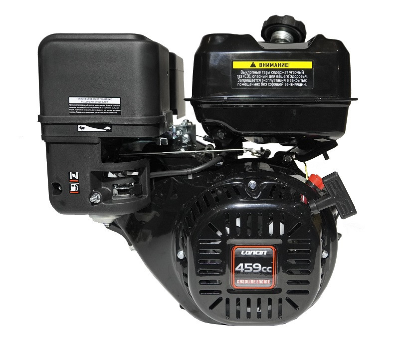 Двигун бензиновий Loncin LC192F (18,0 к.с., шпонка Ø25.4 мм, Євро5) (код 13005)
