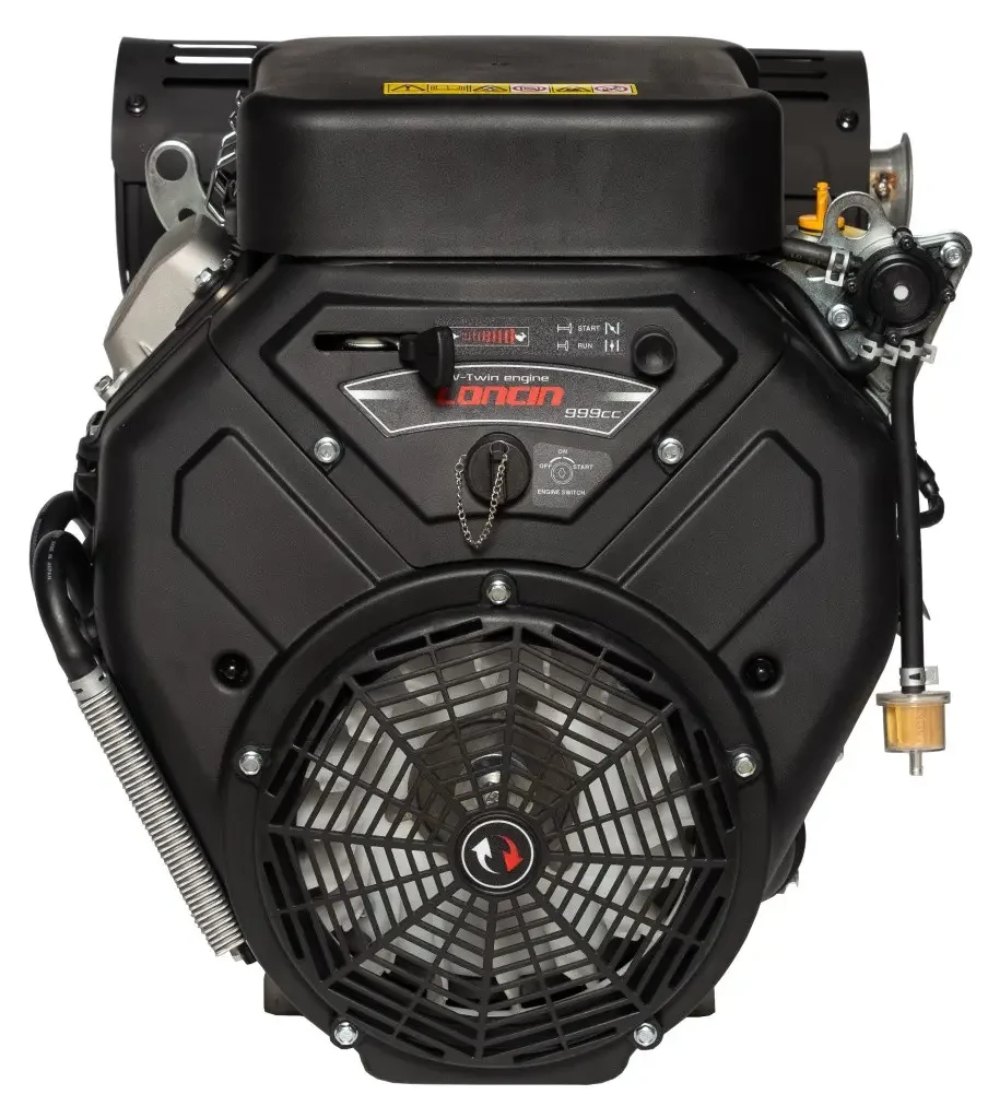 Двигун бензиновий Loncin LC2V90FD (35 к.с., ел.стартер, шпонка 36,5 мм, Євро 5) (код 13008)