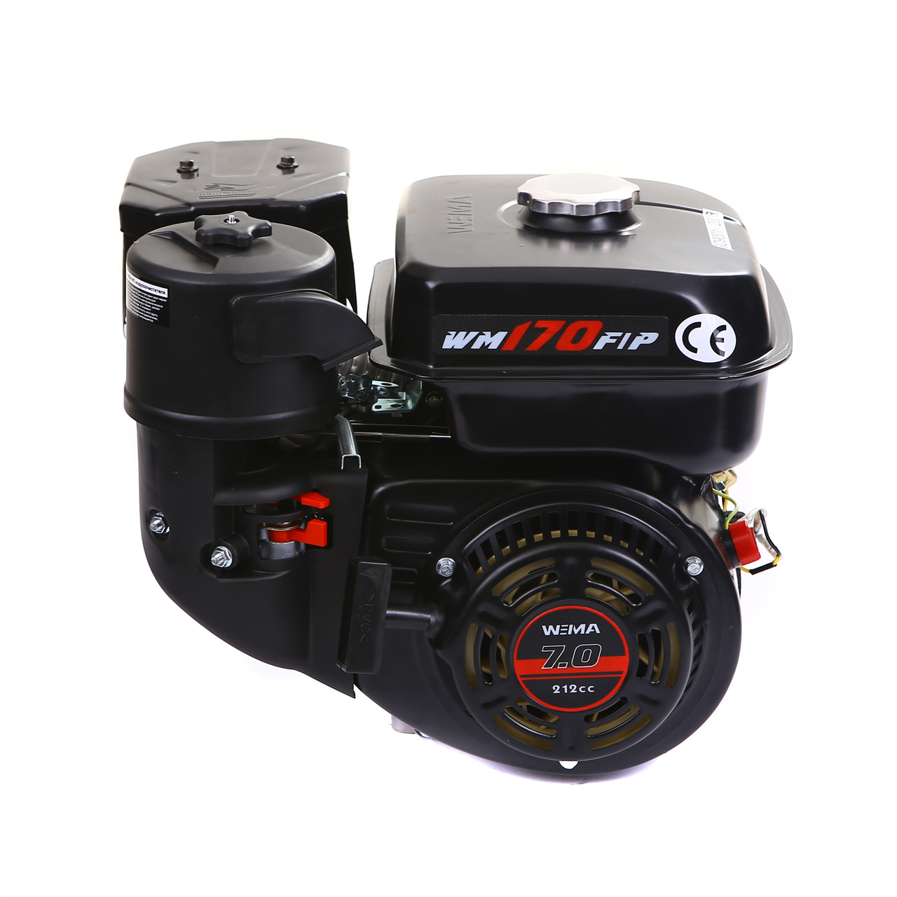 Двигун WEIMA WM170F-S DELUXE (7,0 к.с., під шпонку 20мм) (код 20006)