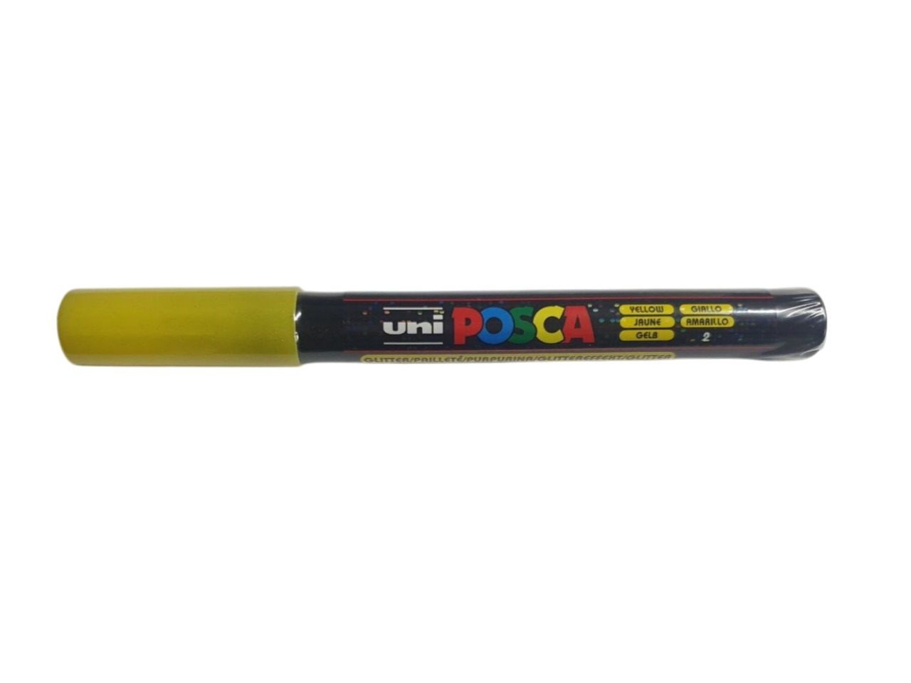 Маркер “Posca“ ЖОВТИЙ 2022, 2027р. Для мітки маток (Японія)